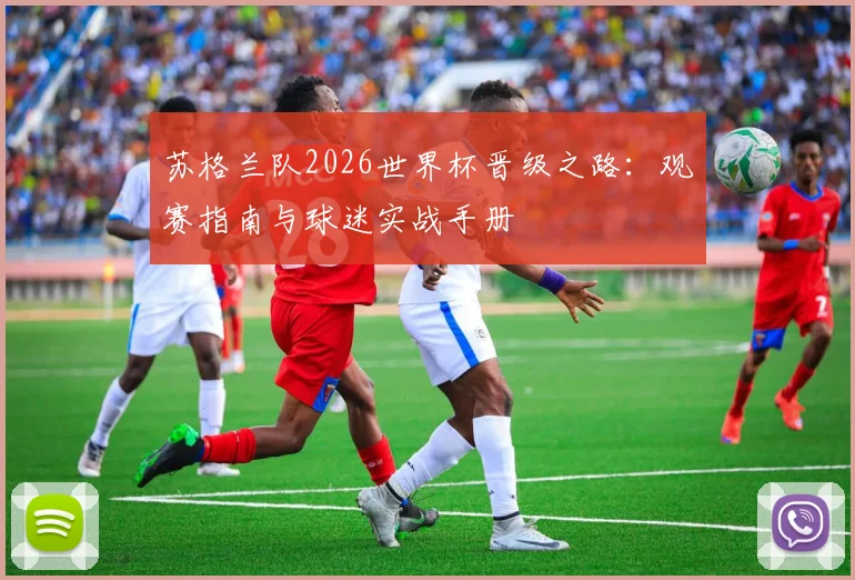 苏格兰队2026世界杯晋级之路:观赛指南与球迷实战手册